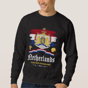 Niederlande Flag Outfit Idea for Men & Holland Dut Sweatshirt