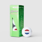Niederlande Flag ssf gbcnt Golfball (Verpackung)