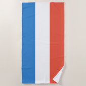Niederlande Flag Strandtuch (Vorderseite)