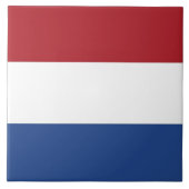 Niederlande Flag Tile Fliese (Vorderseite)