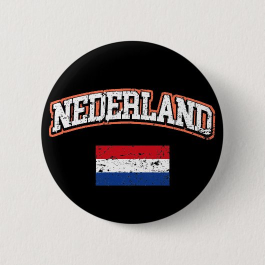 Niederlande Flagge Button (Vorderseite)
