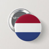 Niederlande-Flagge Button (Vorne & Hinten)