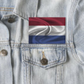 Niederlande-Flagge-Button Button (Insitu)