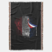 Niederlande-Flagge Decke (Vorderseite Vertikal)