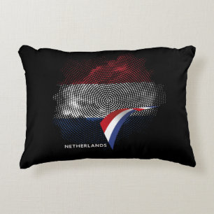 Niederlande-Flagge Dekokissen