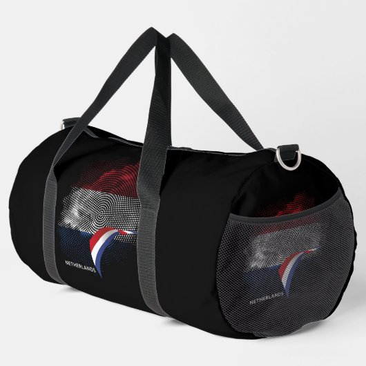Niederlande-Flagge Duffle Bag (Rechte Ecke)