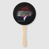 Niederlande-Flagge Fächer (Vorderseite)