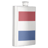 Niederlande-Flagge Flachmann (Rechts)
