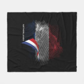 Niederlande-Flagge Fleecedecke (Vorderseite (Horizontal))