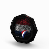 Niederlande-Flagge Fotoblock (Rechts)