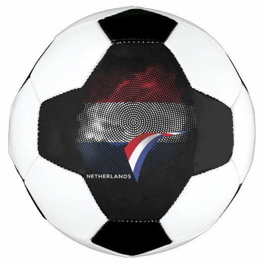 Niederlande-Flagge Fußball (Vorderseite)