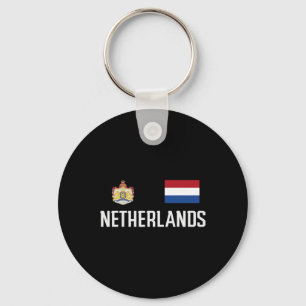 Niederlande-Flagge Fußbyll-Fußball-Fan Männer Frau Schlüsselanhänger