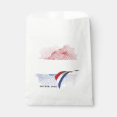 Niederlande-Flagge Geschenktütchen (Vorderseite)
