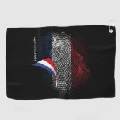 Niederlande-Flagge Golfhandtuch (Horizontal)