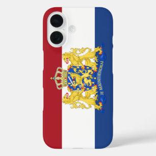 Niederlande-Flagge Handyhülle iPhone 16 Hülle