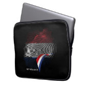 Niederlande-Flagge Laptopschutzhülle (Vorderseite Links)