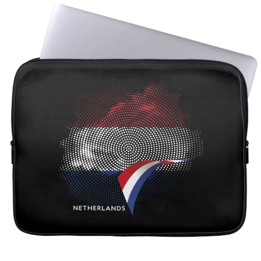 Niederlande-Flagge Laptopschutzhülle (Vorderseite)
