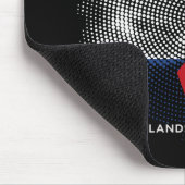 Niederlande-Flagge Mousepad (Ecke)