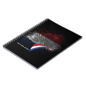 Niederlande-Flagge Notizblock (Linke Seite)