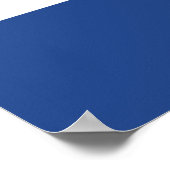 Niederlande-Flagge Poster (Ecke)