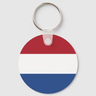 Niederlande-Flagge Schlüsselanhänger