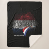 Niederlande-Flagge Sherpadecke (Vorderseite)