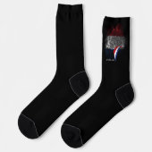 Niederlande-Flagge Socken (Linkes Detail)