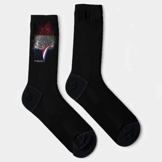 Niederlande-Flagge Socken (Rechts)