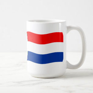 Niederlande-Flagge-Tasse Kaffeetasse