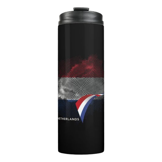 Niederlande-Flagge Thermosbecher (Vorderseite)
