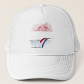 Niederlande-Flagge Truckerkappe (Vorderseite)