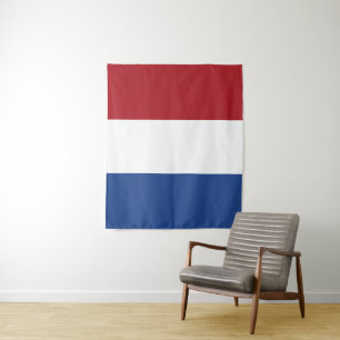 Niederlande-Flagge Wandteppich