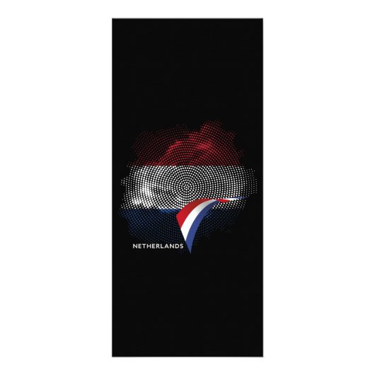 Niederlande-Flagge Werbekarte (Vorne)