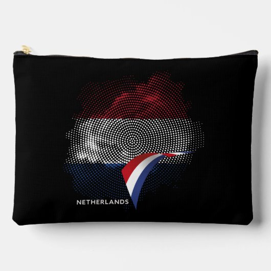 Niederlande-Flagge Zubehörtasche (Vorderseite)