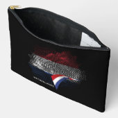 Niederlande-Flagge Zubehörtasche (Offen)