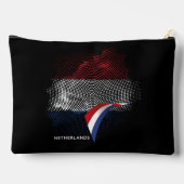 Niederlande-Flagge Zubehörtasche (Rückseite)