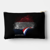 Niederlande-Flagge Zubehörtasche (Rückseite)