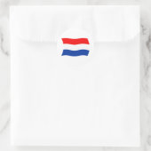 Niederlande Flaggen Aufkleber (Tasche)