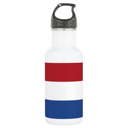 Niederlande Flaggenfrei Flasche Trinkflasche (Vorderseite)