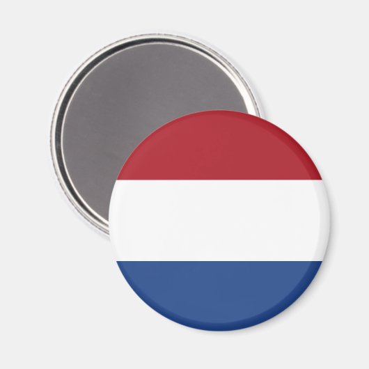 Niederlande-Flaggenmagnet Magnet (Vorderseite/Rückseite)