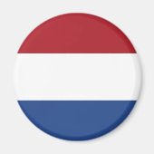 Niederlande-Flaggenmagnet Magnet (Vorne)