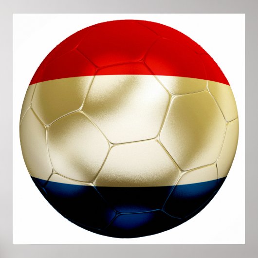 Niederlande Football Poster (Vorne)