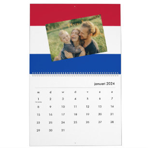 Niederlande Foto 2025 Holland Flag hinzufügen Kalender