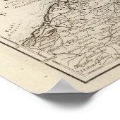 Niederlande, Friesland, Groningen, Overyssel Poster (Ecke)