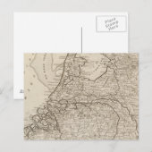 Niederlande, Friesland, Groningen, Overyssel Postkarte (Vorne/Hinten)