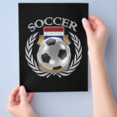 Niederlande Fußball 2016 Fangerät Flyer (Hand)