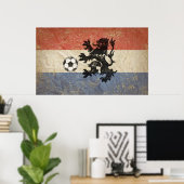 Niederlande Fußball Poster (Heimbüro)