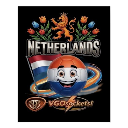 Niederlande-G-Ball Poster (Vorderseite)