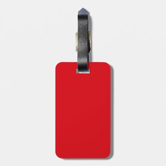 Niederlande Gepäckanhänger (Rückseite vertikal)