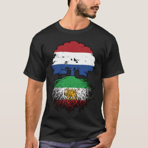 Niederlande Gewachsene iranische Wurzeln Löwe und  T-Shirt
